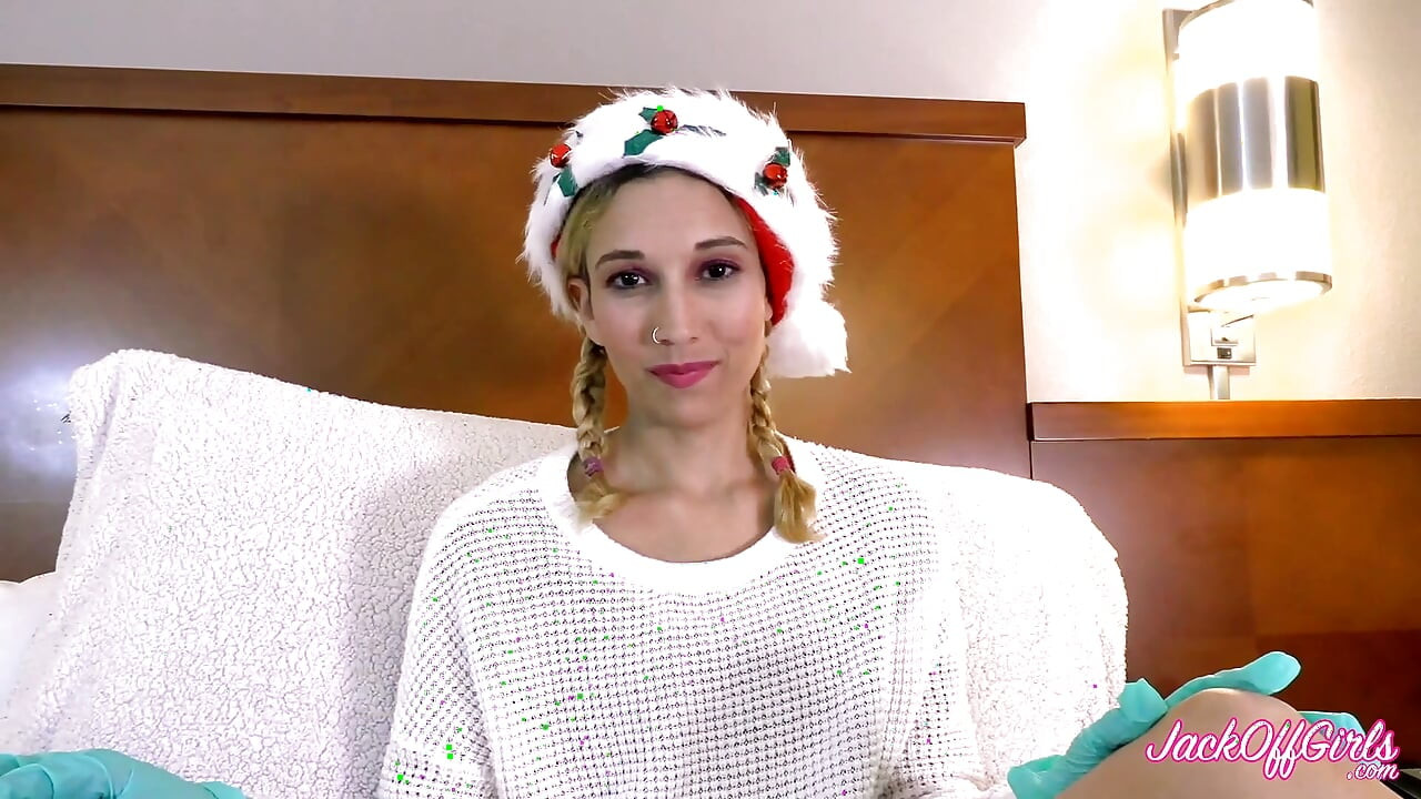 Jackoffgirls bakış açısı xmas elf lateks eldivenler mastürbasyon azdırma oyunu boşalmayı engelleme bölüm 1