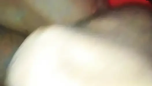 Blasting that pussy open and filling it with cum