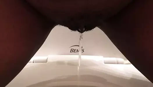 abanoz karısı squat ve çiş için benim için