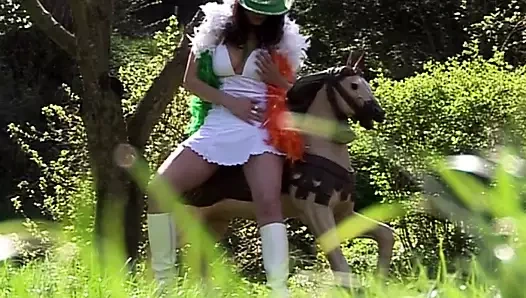 Bu Alman civciv seviyor için sikme açık havada