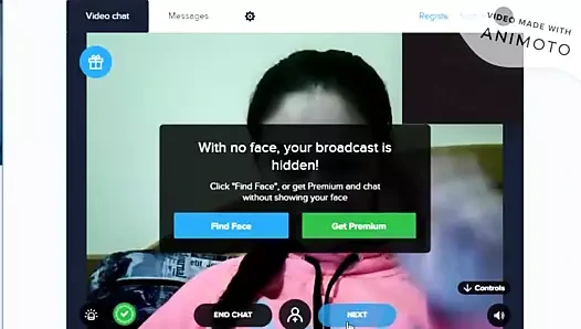 Güzel sıcak gf oyuncak üzerinde kam gf masterbatin