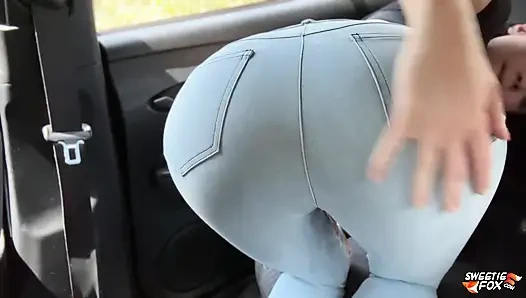 StepSis Paid with Deep Blowjob to He Drive Her Home, Part 2 (Sloppy Blowjob, Throatpie)