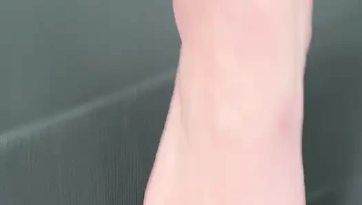 Koşu bandı üzerinde yürüyüş