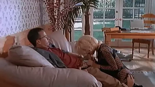 Busty retro sarışın brittany andrews yayılır bacaklar için çük