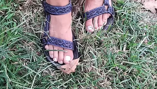 Sandalet için güzel bir gün