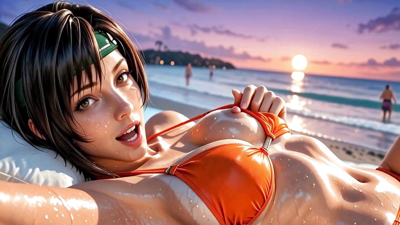 Otel odamda genç bir kadın turisti sikiyorum. Waifu Hentai Animation