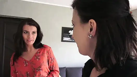 Lezbiyen çoraplı öğleden sonra