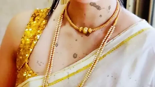 Sütlü sürtük Neha Janpandit tükürüyor ve boşalıyor 1