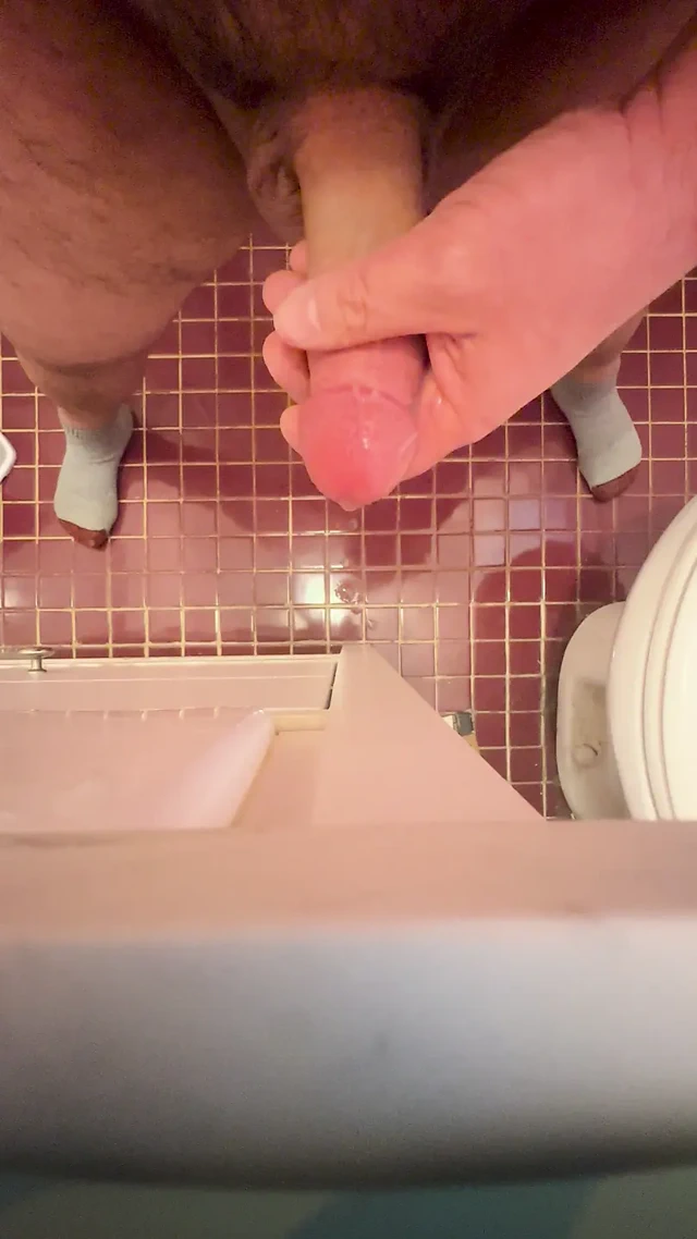 NurseTheWino Cumming in Hand after long days work