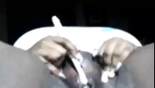 Siyah bbw öz aşk fışkırtma