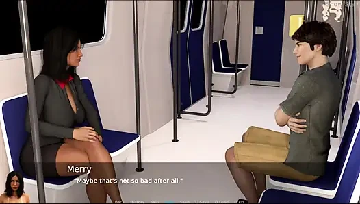 Ateşli evli kadın #44 - Merry ve Ben asansörde mahsur kaldı... Ed duş alırken Merry'ye baktı