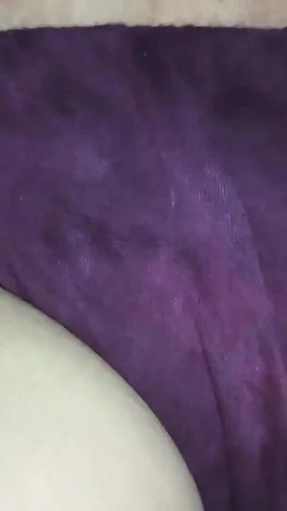 I slid my sister-in-law's panties and tights and rubbed her pussy and ass, wet pussy became | Clip 2