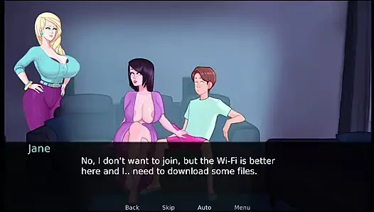 Seks notu #22 - yeşim ve kaylee johannes'a oral seks verdi