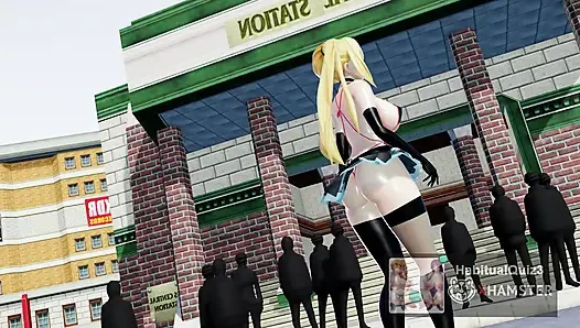 Mirai Akari mmd r18 3 boyutlu hentai seks Gokuraku