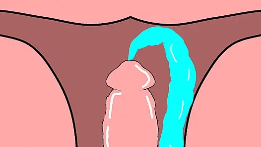 Orman fantezisi olan yaşlı adam genç kadın