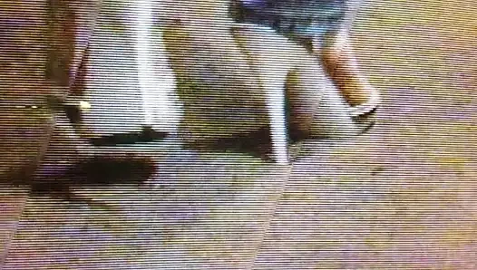 strappy spiked heels and jeans 2