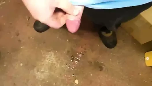 Başka bir hızlı mastürbasyon ve boşalma