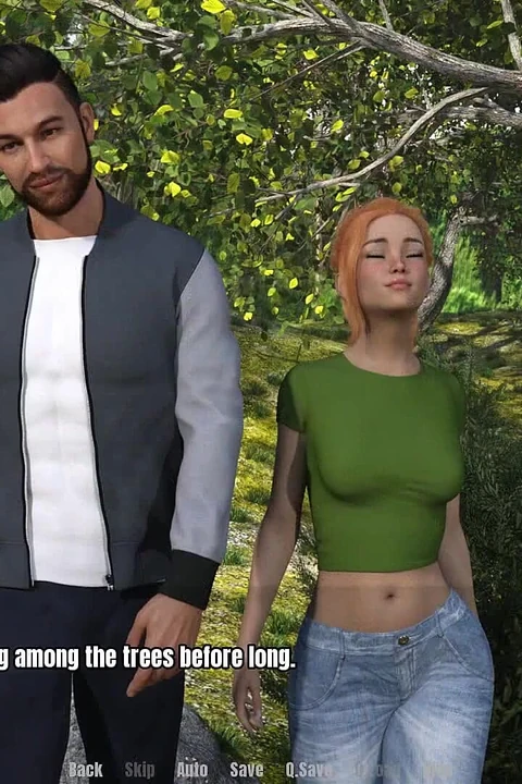 Büyükannenin evi: ormanda seksi sarışın ep 66