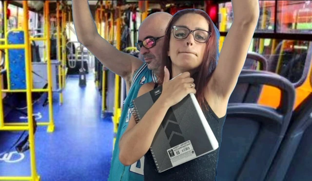 It happened on the public train! A stranger penetrated me from behind!!