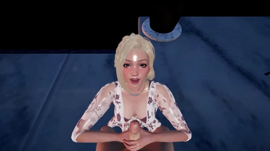 Amber büyük memeli sakso 3 boyutlu hentai - iki elle elle muamele, özensiz sakso ve gırtlağına kadar oturma