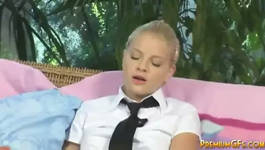 minyon solo öğrenci mastürbasyon