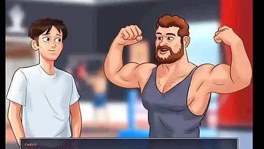 Yaz mevsimi efsanesi: orta yaşlı seksi kadınla poker bölüm 151