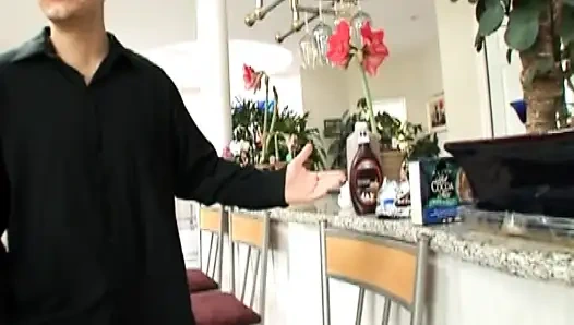 Beyaz erkekler ve zenci kızlar için ırklararası dörtlü seks