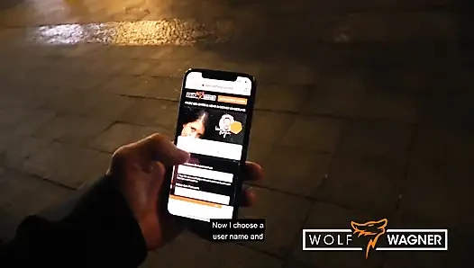 Serseri kaltak Lou Nesbit beyaz büyük yarak için azgın - yummi! Wolf Wagner