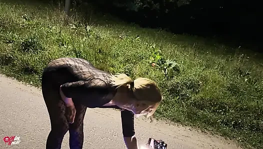 Sevimli Sarışın Sokak Orospu Sokakta Her Yere Yattı