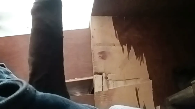 Desi boy in Indian land ka pani