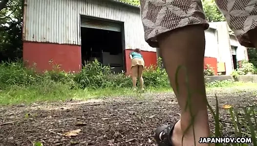 Busty Asya uzun yürüyüşe çıkan kimse gets bağlı ve becerdin için bir Creampie