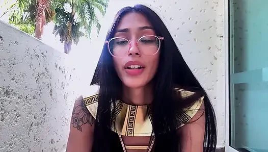 Gisele Amore'un eski Mısırlı dev egemenliği 4k bakış açısı küçülen fantezi bekliyor!