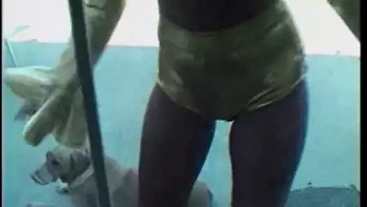 Cock up her tight asshole