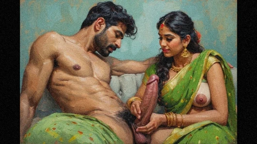 Indian bangalore aunty enjoying her pussy been licked till orgasm by her husband