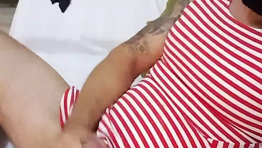 Cum içinde çalıntı külot