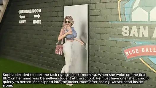 Awam Sophia gerçek sikiş baskısı: Sophia'nın büyük zenci yarağı av görevi