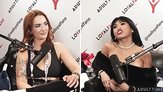Ember Snow en sevdiği baharatlı oyuncaklarını ve tekniklerini ortaya çıkarıyor! | Adult Time Podcast