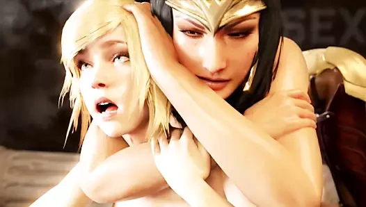 Futa seks videosu - 3d milf dickgirl kız sikikleri, çizgi film porno