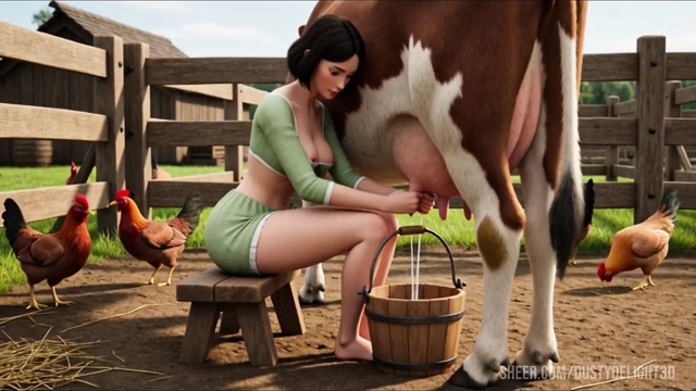 Dawn'ın nazik hasatı - İskandinav köylü evli kadın aşkını bekliyor (yapay zeka tarafından yaratılmış)