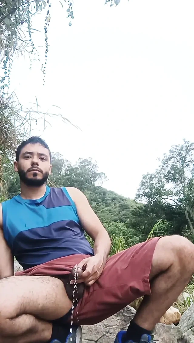 Kırsalda egzersiz ve ateşli bir şey için bana katıl