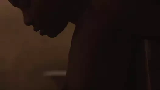 Kiki layne üstsüz 'eğer beale sokak konuşabilseydi' göğüsleri meme uçları