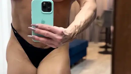 Seni gerçekten bitirebilecek jimnastikçi anne