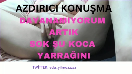 SOK ŞU KOCA YARRAĞINI- AZDIRICI KONUŞMA- DİRTY TALK- TURK MİLF- BUYUK MEME- BUYUK GOT- DAR AMCIK- DAR GÖT DELİĞİ- TURK İFŞA