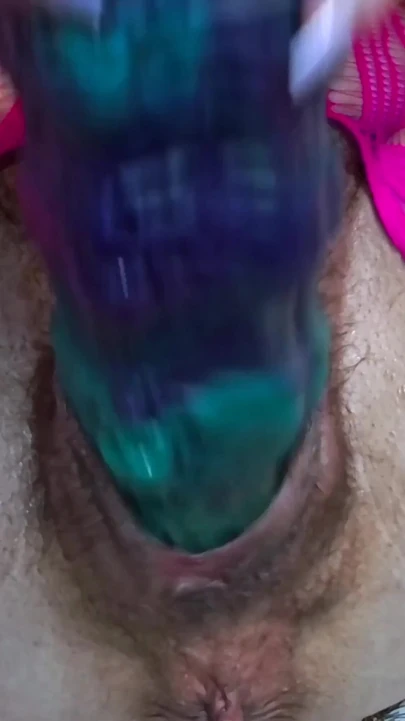 Kafatası dildo derin amına binme - aşırı vajinal esnetme | Klip 2