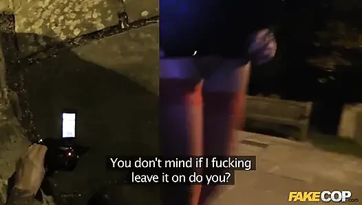 Fake cop - cadılar bayramı anal seks özel