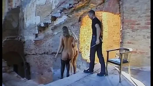 Şiddetli bir usta yarak için iki yarak!