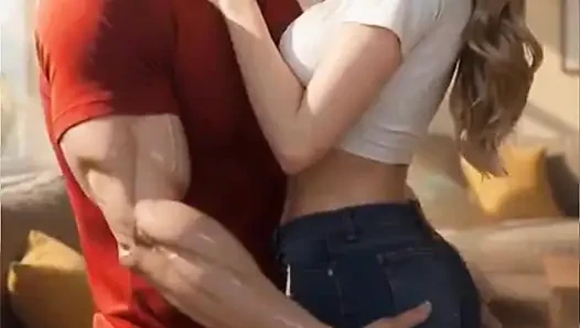 Hot Pizza: Naughty Woman Orders Delivery and Ends Up Riding the Pizza Delivery Guy!