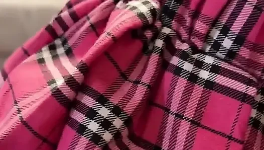 Pembe ponpon kız bakış açısı