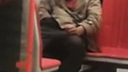 Str8 spy-caught a homeless jerking off