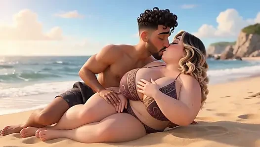 "Curvy Girl Flew For Holiday Sex - She Promised To Return" "Short Film
